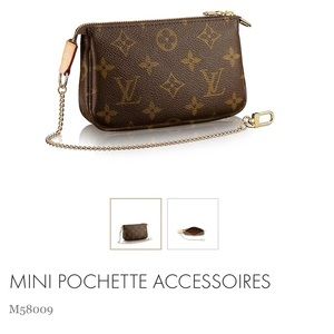 Louis vouitton mini pouchette brand new